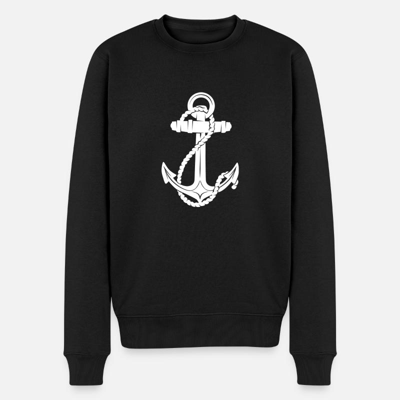 Ancre - Pull Premium bio Homme - noir