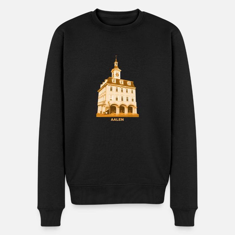 Mairie d’Aalen Souabe Alb Bade-Wurtemberg - Pull Premium bio Homme - noir