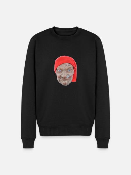 Mémé Clopo - Pull Premium bio Homme - noir