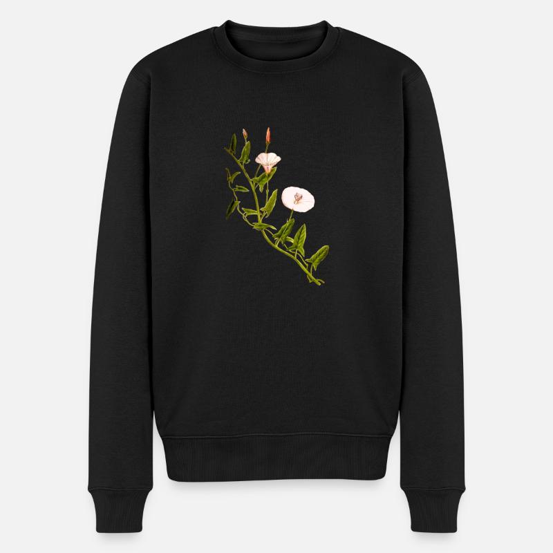 kraeuter rosmarin petersilie thymian dill oregano - Männer Premium Bio Pullover - Schwarz