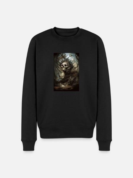 Under the Earth 3 - Men's Premium Organic Jumper - black