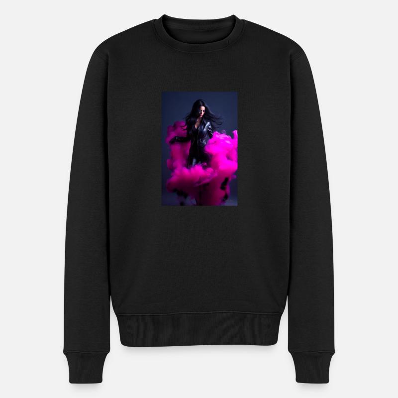 Magenta Beauté 2 - Pull Premium bio Homme - noir