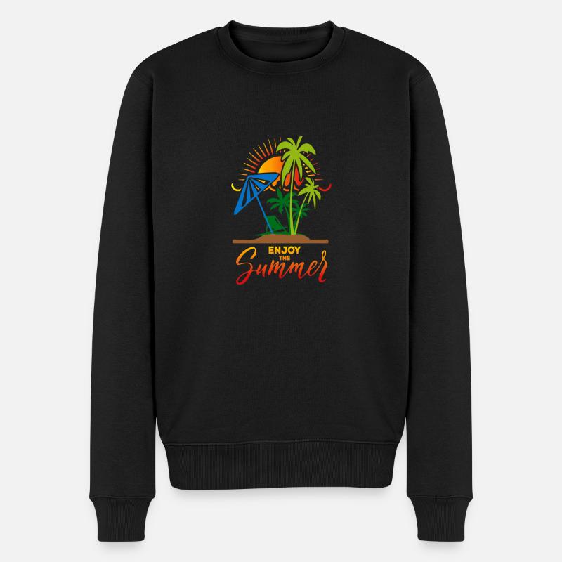 Profitez de l’été - Pull Premium bio Homme - noir