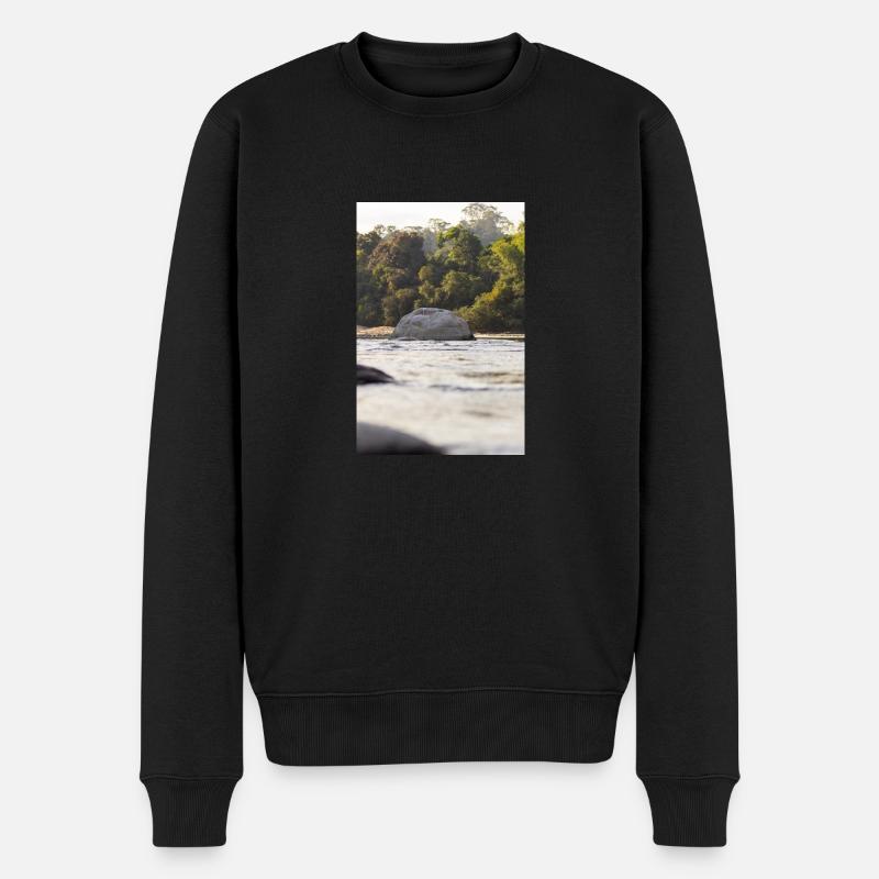 le rocher - Pull Premium bio Homme - noir