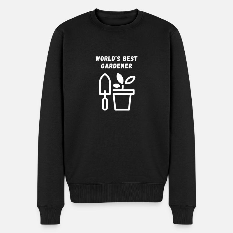 Meilleur jardinier du monde - Pull Premium bio Homme - noir
