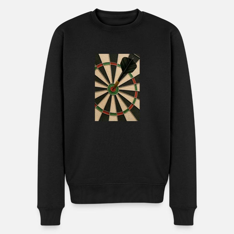 Sports - Fléchettes/Fléchettes - Pull Premium bio Homme - noir