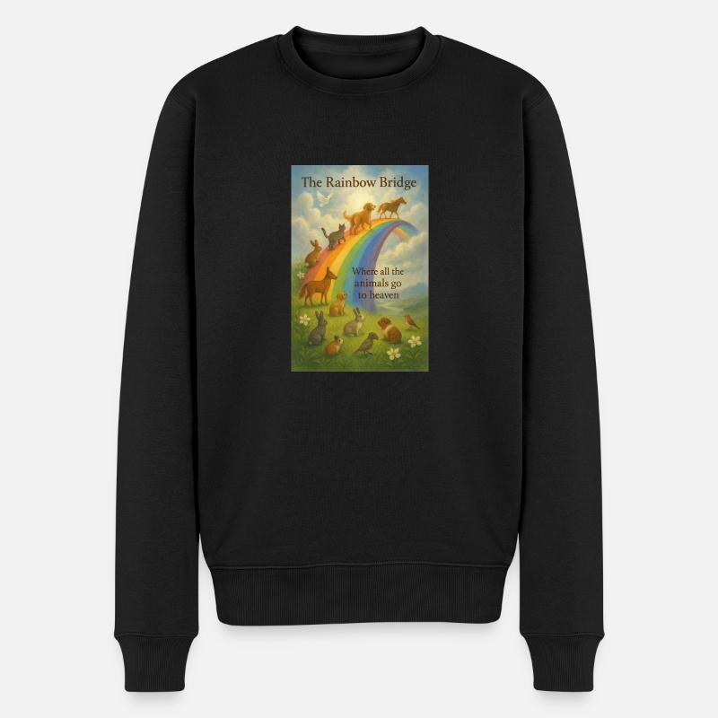 IMG 0389 - Männer Premium Bio Pullover - Schwarz