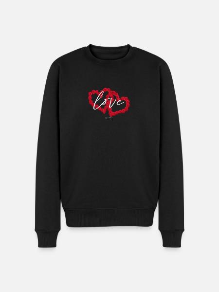 Love - Pull Premium bio Homme - noir