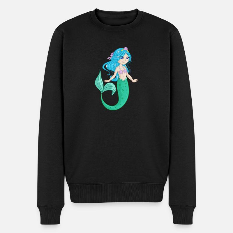Sirène sirène Comic - Pull Premium bio Homme - noir
