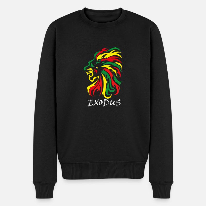 Design Exodus - Pull Premium bio Homme - noir