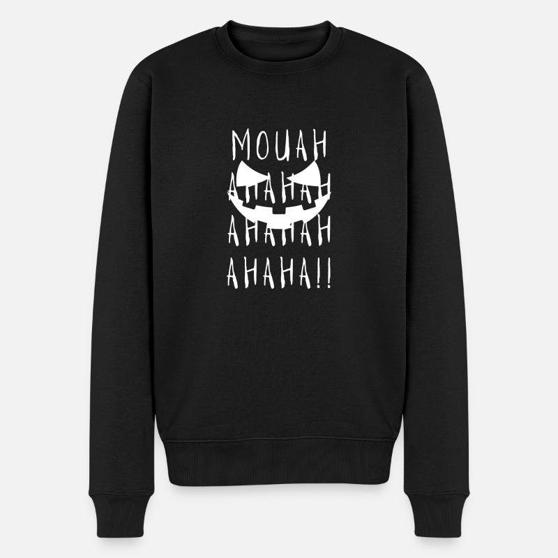 Mouahaha ! - Halloween - Pull Premium bio Homme - noir