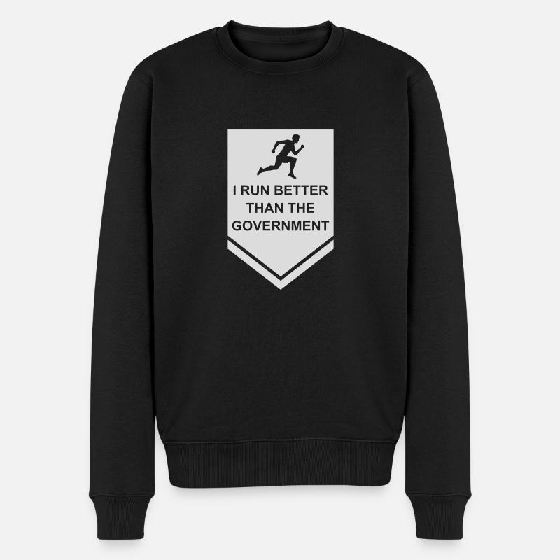 mieux fonctionner que le gouvernement - Pull Premium bio Homme - noir