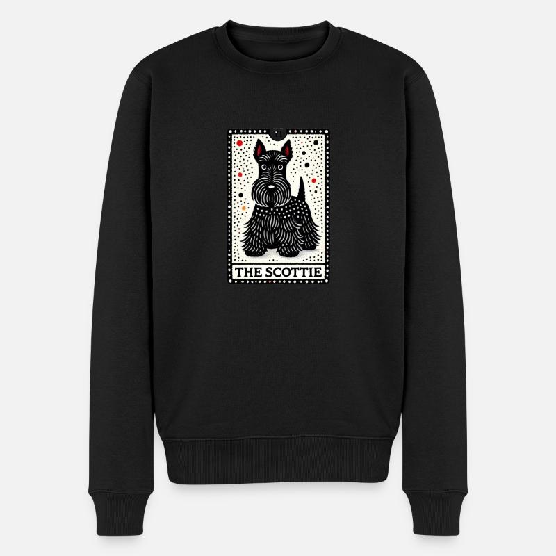 Le Scottie - Pull Premium bio Homme - noir