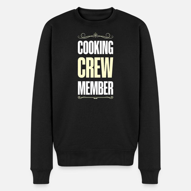 Équipe de cuisine - Pull Premium bio Homme - noir