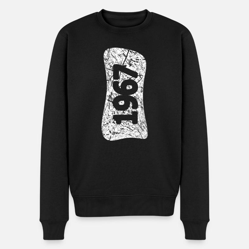 mariage 1967 - Pull Premium bio Homme - noir
