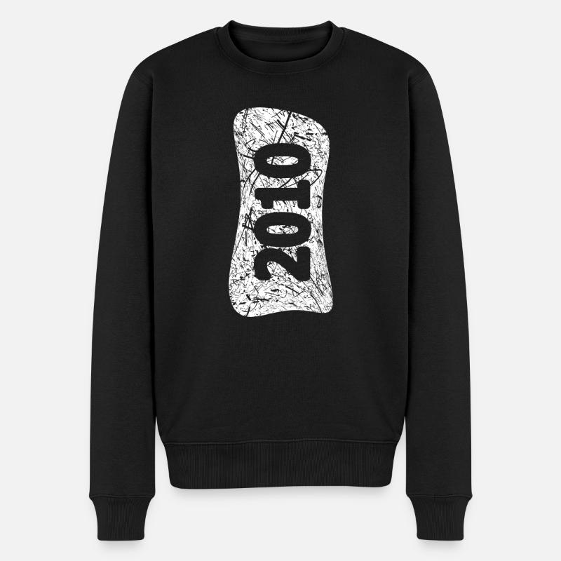 Anniversaire de mariage 2010 - Pull Premium bio Homme - noir