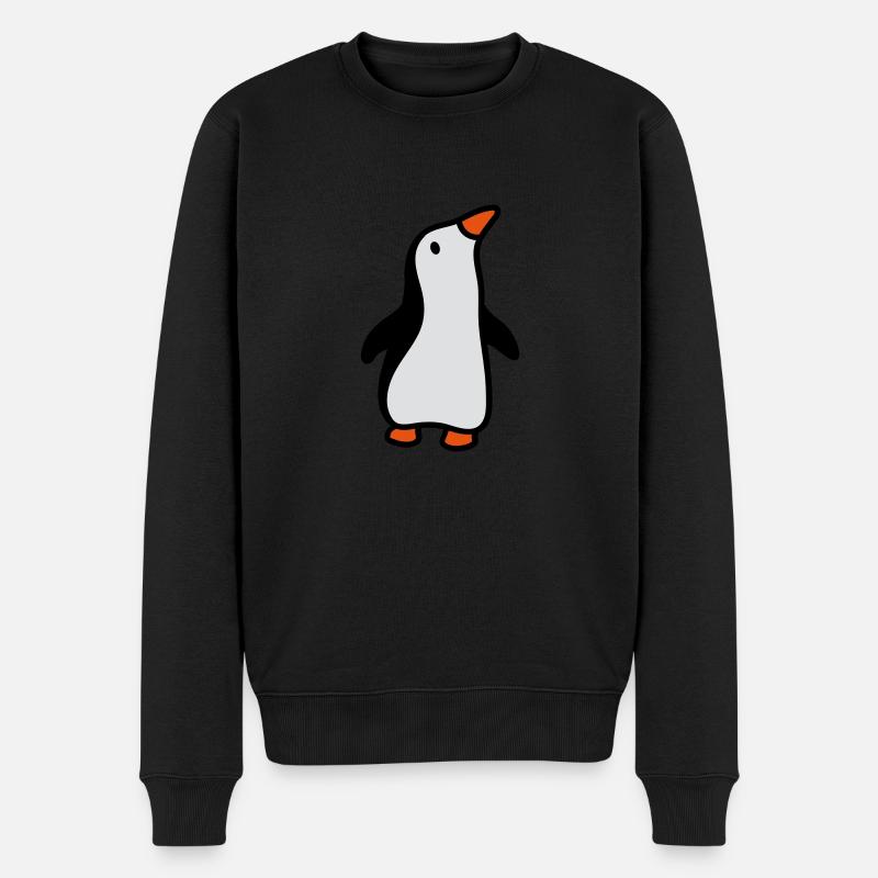 Penguin lève 3 - Pull Premium bio Homme - noir