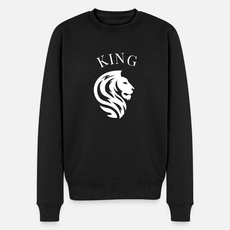 Le Roi Lion le Roi Lion - Pull Premium bio Homme - noir
