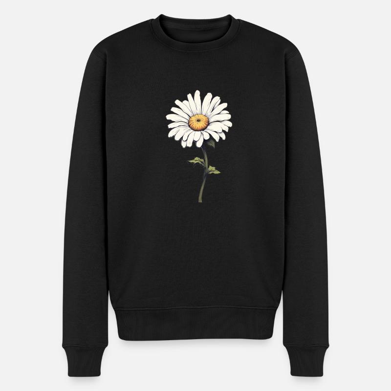Daisy - Il m’aime ! - Pull Premium bio Homme - noir