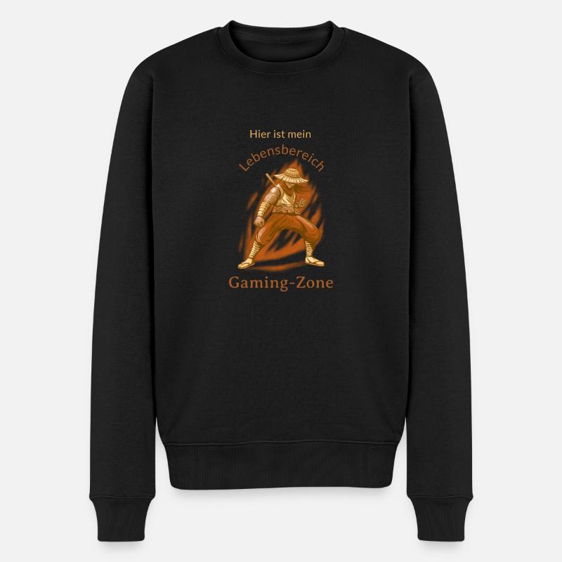 Voici ma vie, Gaming Zone - Pull Premium bio Homme - noir