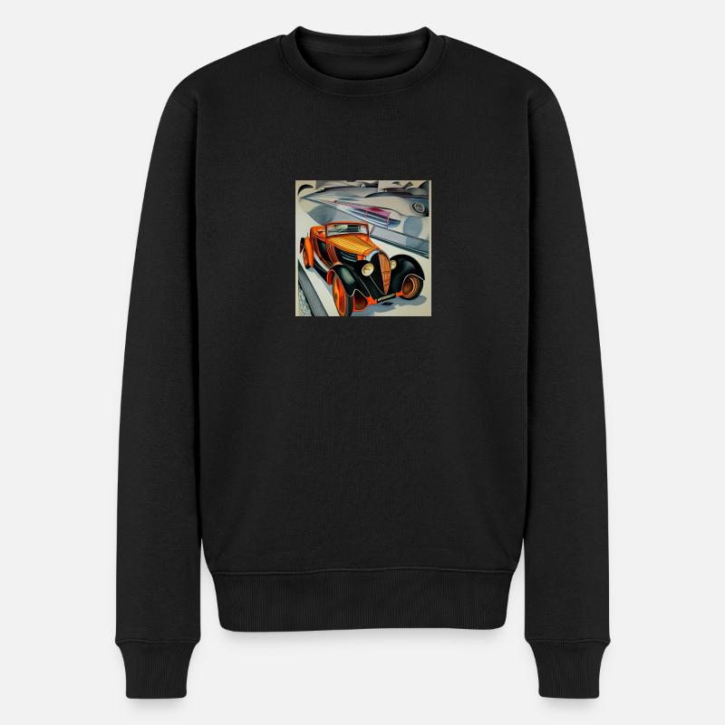 Car hot - Männer Premium Bio Pullover - Schwarz