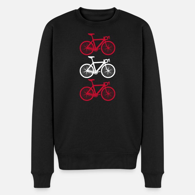 Cycling Austria - Pull Premium bio Homme - noir