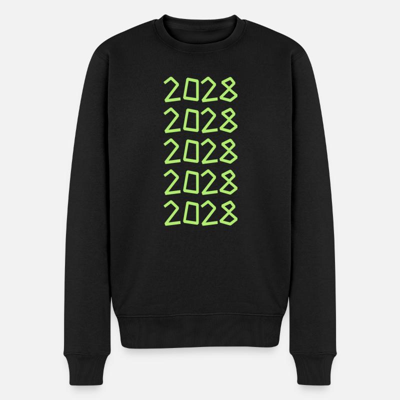 Plage 2028 - Pull Premium bio Homme - noir