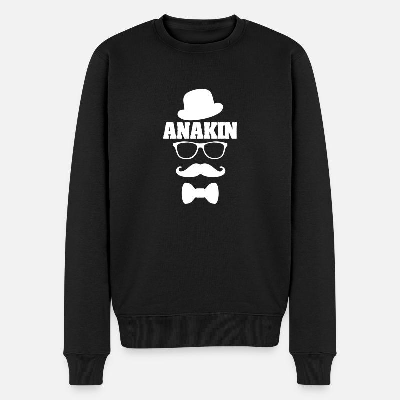 Prénom Anakin - Pull Premium bio Homme - noir