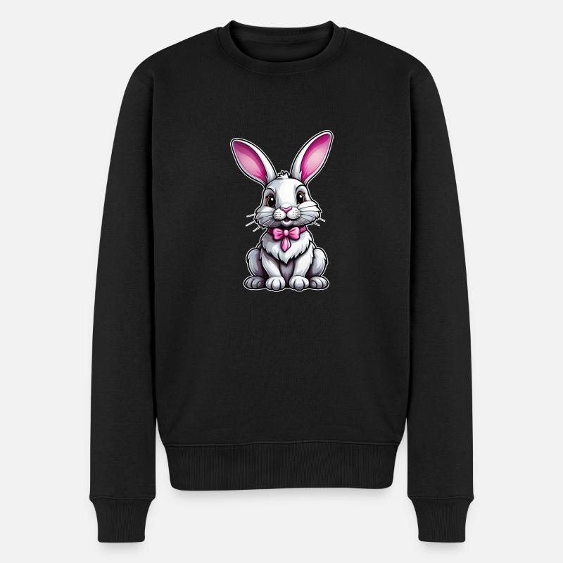 Lapin - Pull Premium bio Homme - noir