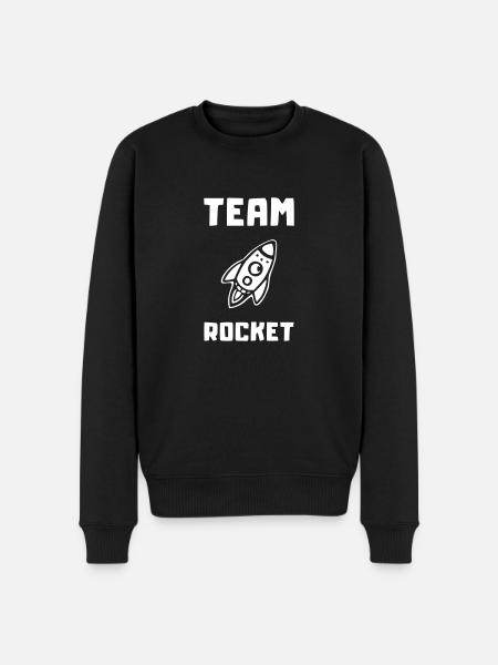 rocket team rocket - Men's Premium Organic Jumper - black