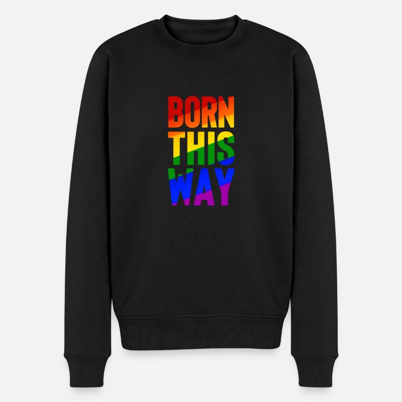 Né de cette façon - Pull Premium bio Homme - noir