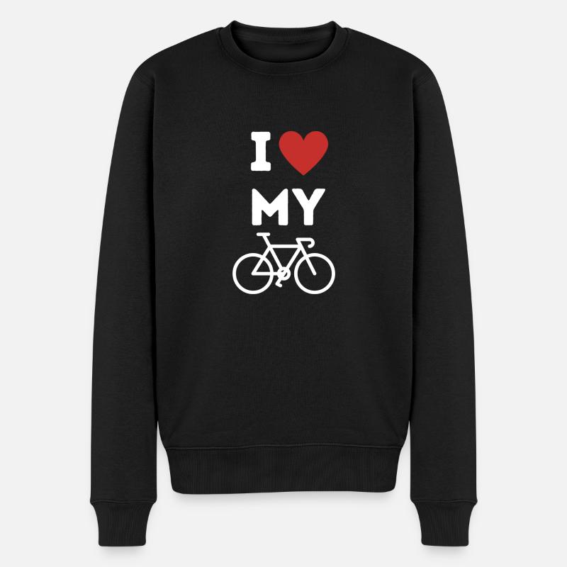 Aimez votre vélo - Pull Premium bio Homme - noir