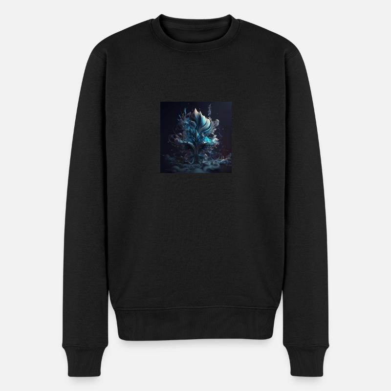 Art numérique Abstrait n°3 - Pull Premium bio Homme - noir