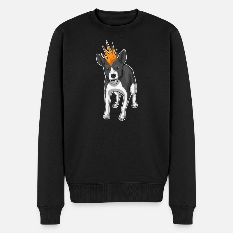 Mauvais chien - Pull Premium bio Homme - noir