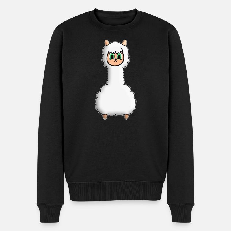 Alpaga - Pull Premium bio Homme - noir