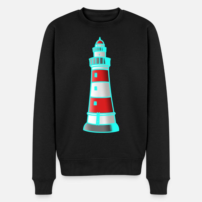 Phare Nautique Maritim Noël - Pull Premium bio Homme - noir