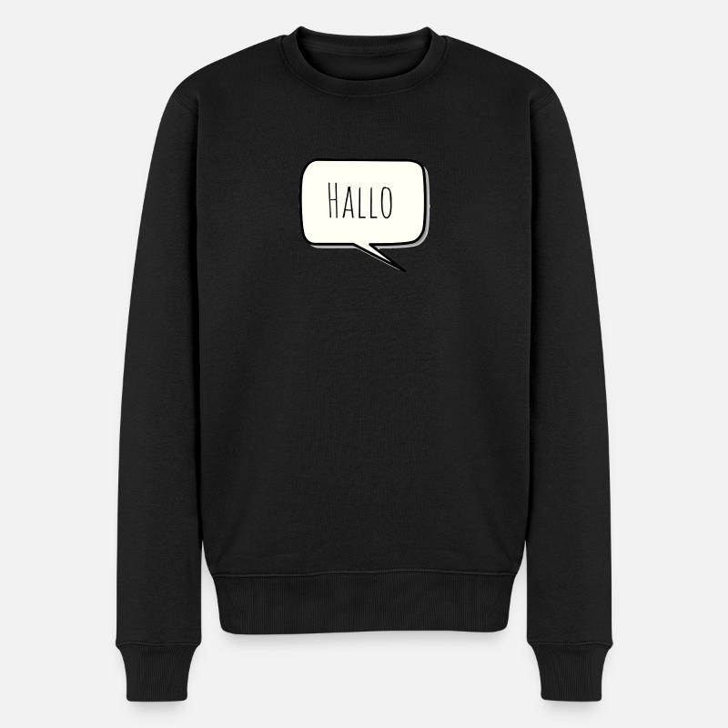 Bonjour - Pull Premium bio Homme - noir