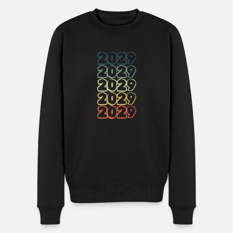 Année de naissance 2029 - Pull Premium bio Homme - noir