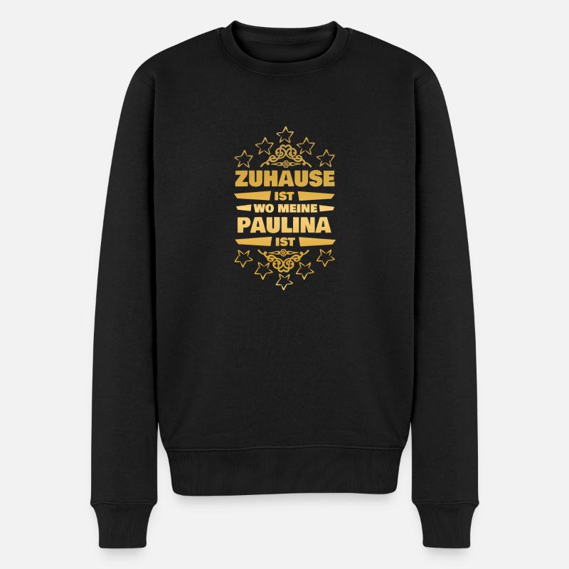 Cadeau pour Paulina - Pull Premium bio Homme - noir
