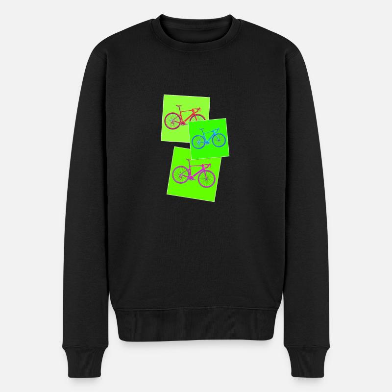 Funbikes - Männer Premium Bio Pullover - Schwarz