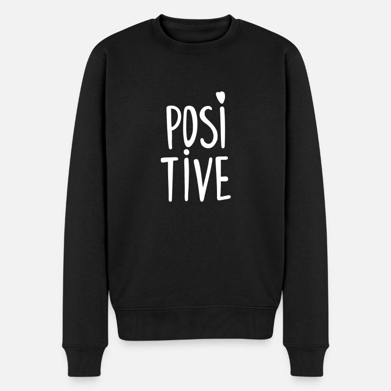 Positif - Pull Premium bio Homme - noir