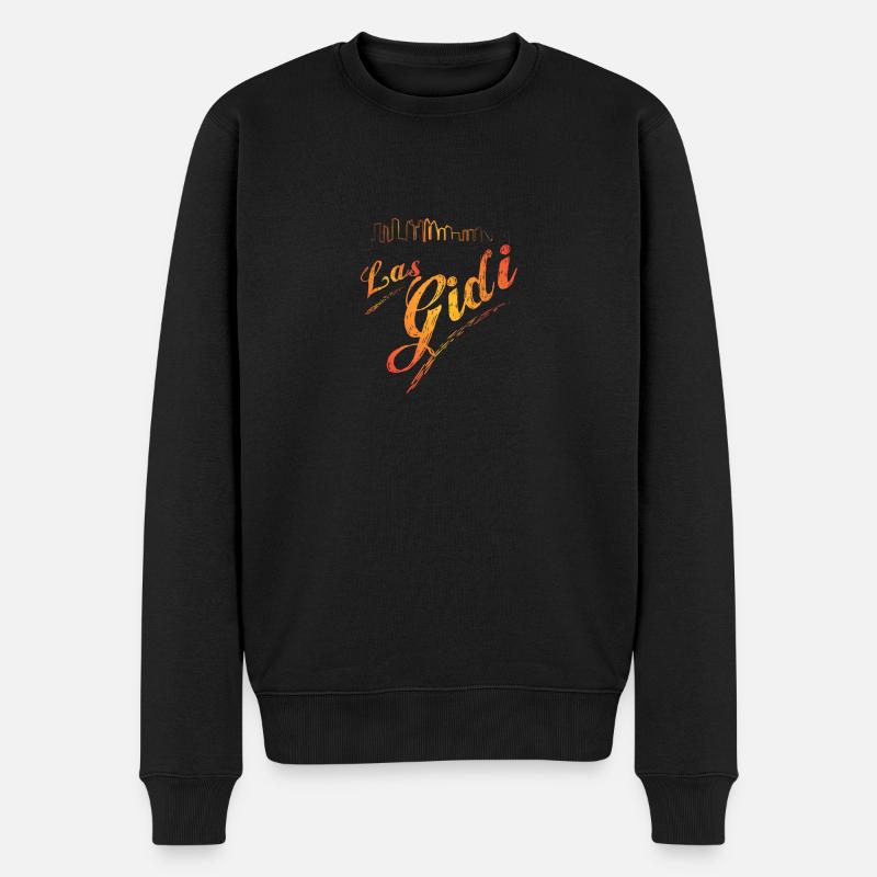 Lasgidi - ein Slang für Lagos - Männer Premium Bio Pullover - Schwarz
