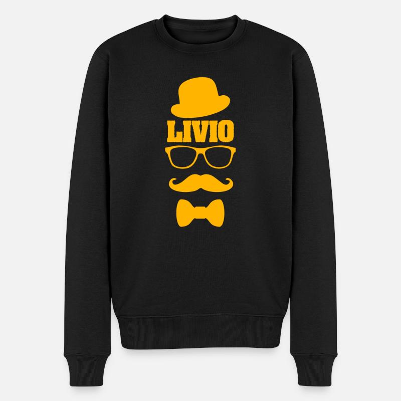 Schnauzer Livio - Pull Premium bio Homme - noir