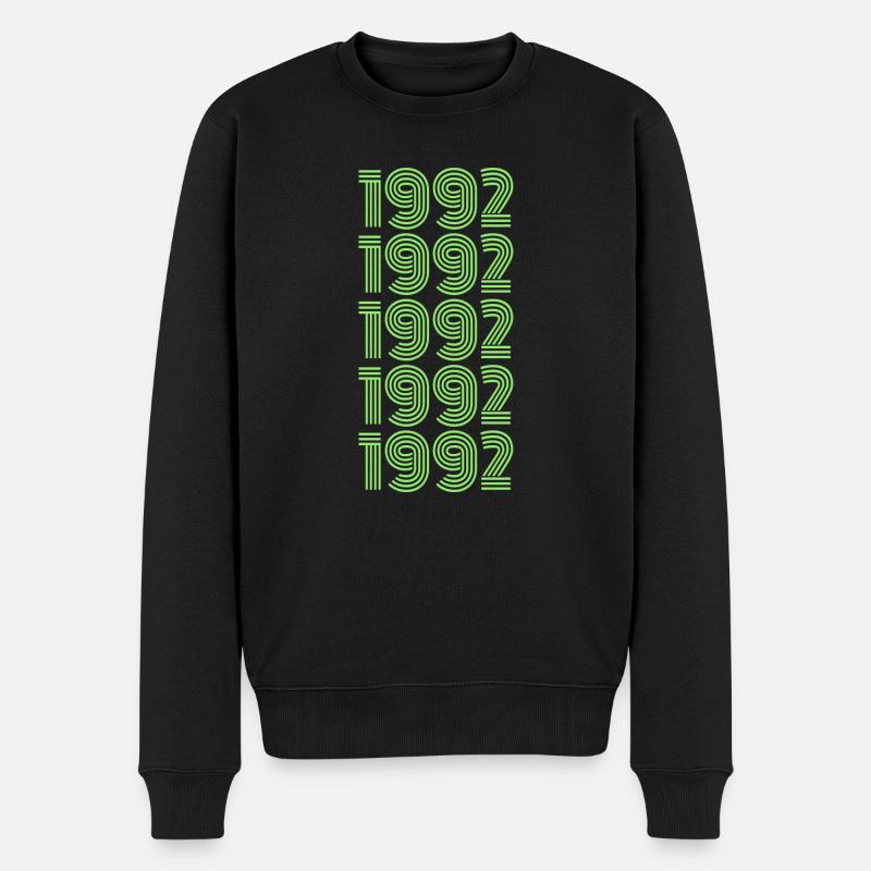 Sport 1992 - Pull Premium bio Homme - noir