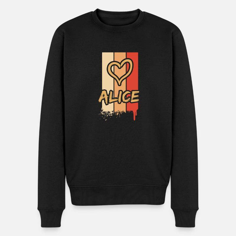 Alice Alice - Pull Premium bio Homme - noir