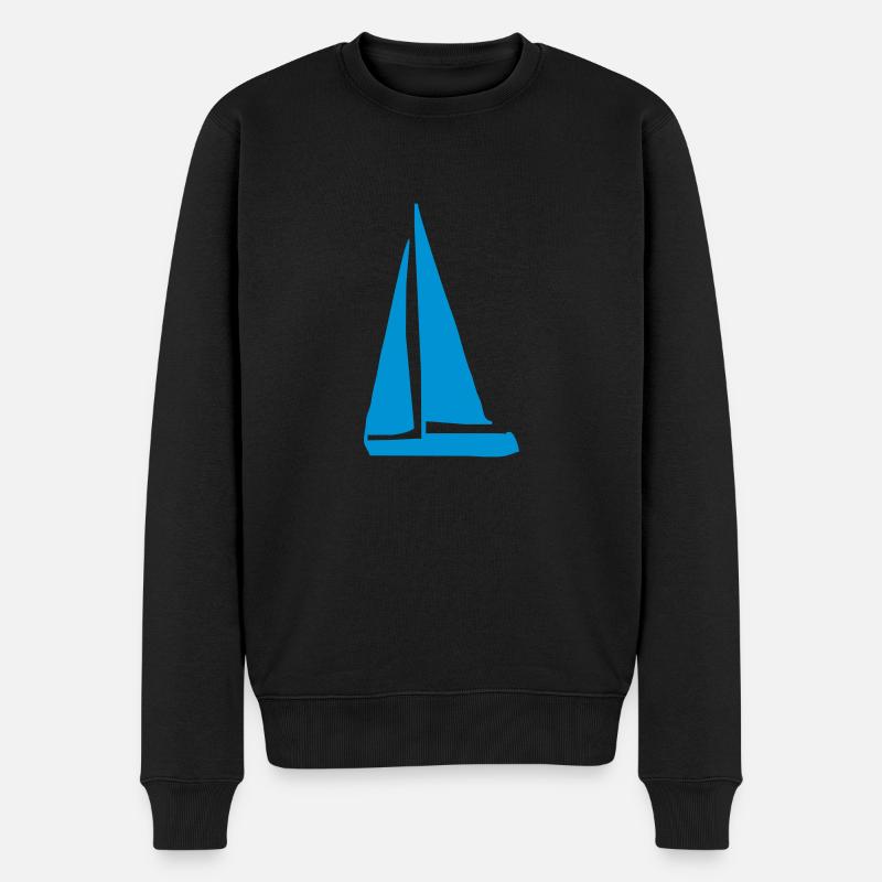 Design amusant pour les marins - Pull Premium bio Homme - noir