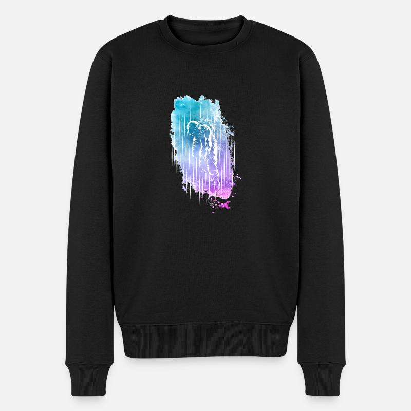 Astronaute - Pull Premium bio Homme - noir