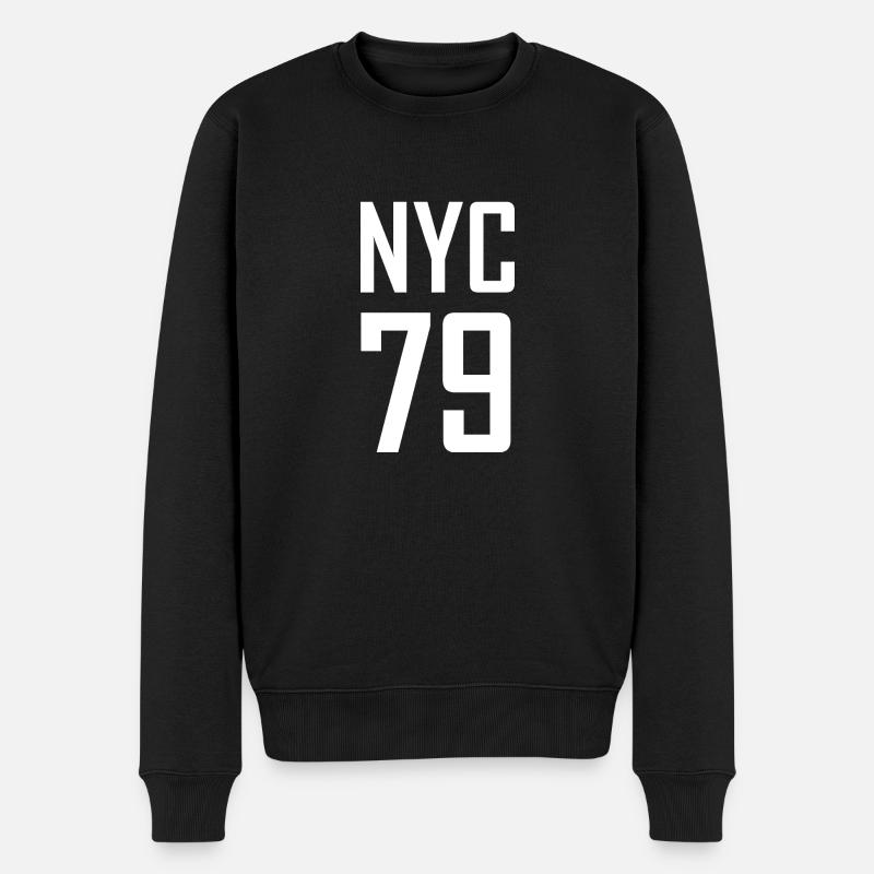 Basketball - Männer Premium Bio Pullover - Schwarz