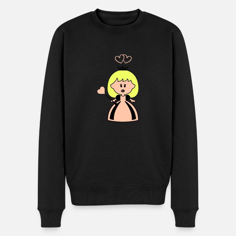 amour de princesse - Pull Premium bio Homme - noir