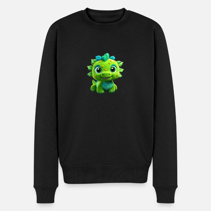 Tinysaure - Pull Premium bio Homme - noir